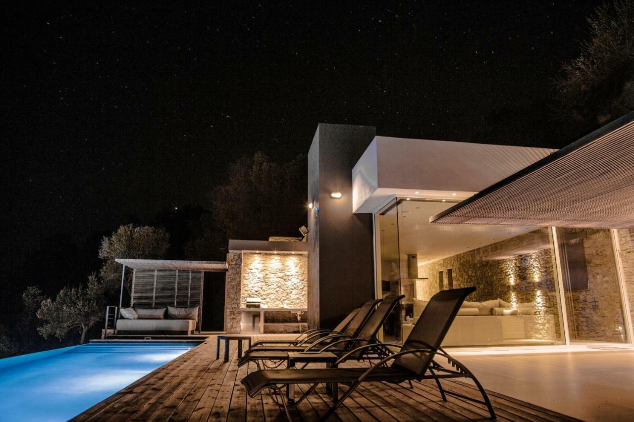 Infinity Villa Plomari Buitenkant foto