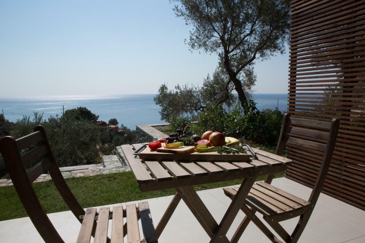 Infinity Villa Plomari Buitenkant foto