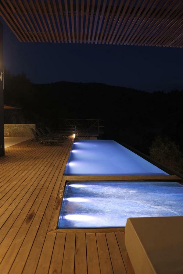 Infinity Villa Plomari Buitenkant foto